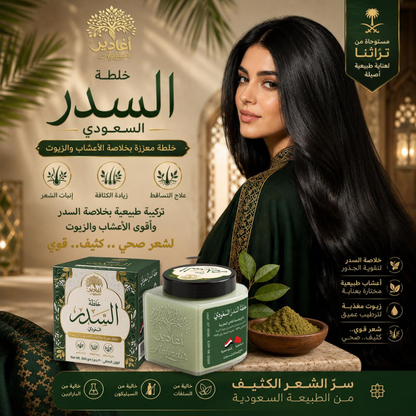 Aghadir Saudi Sidr Blend – The Secret to Strong, Healthy Hair