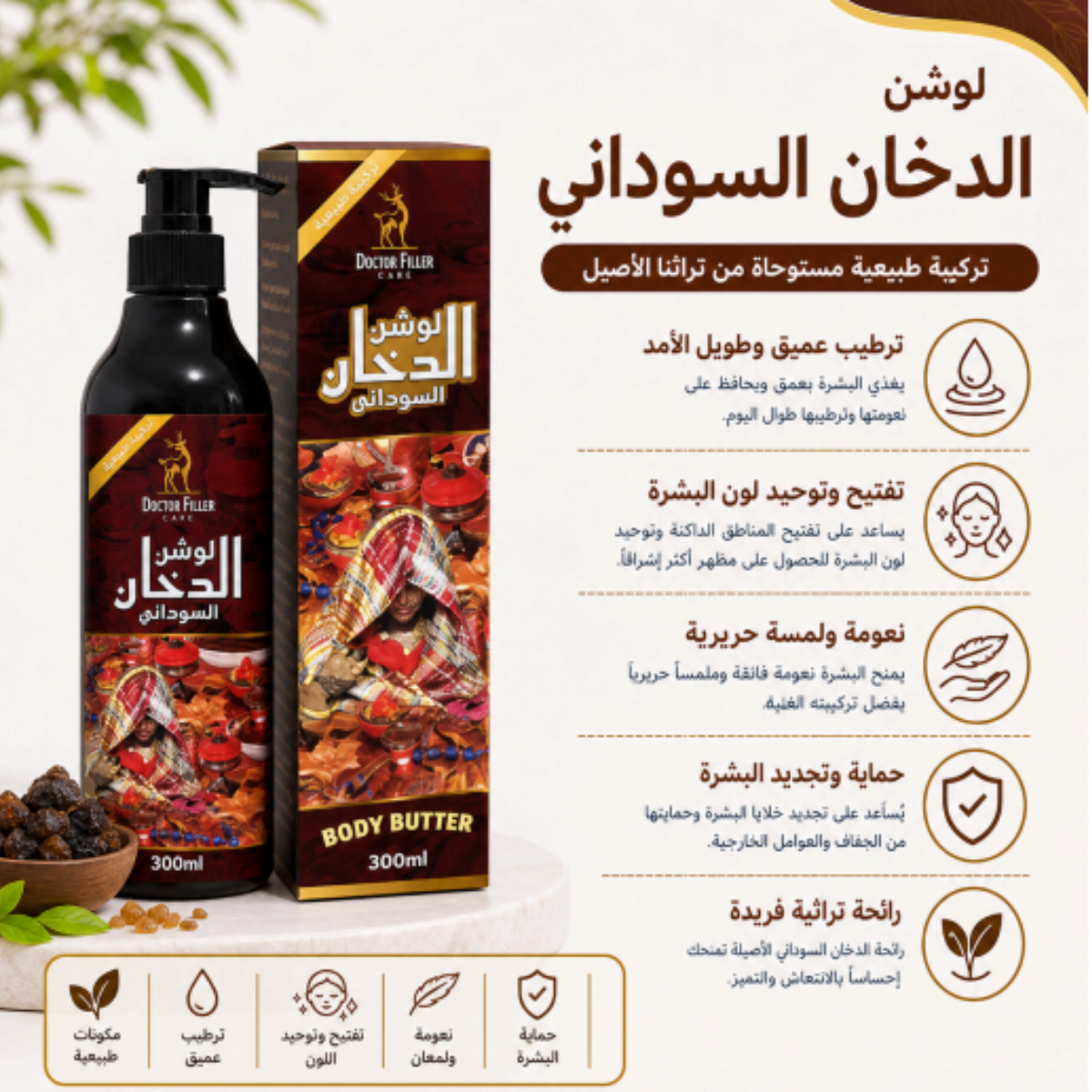 Sudanese Dukhan Body Lotion