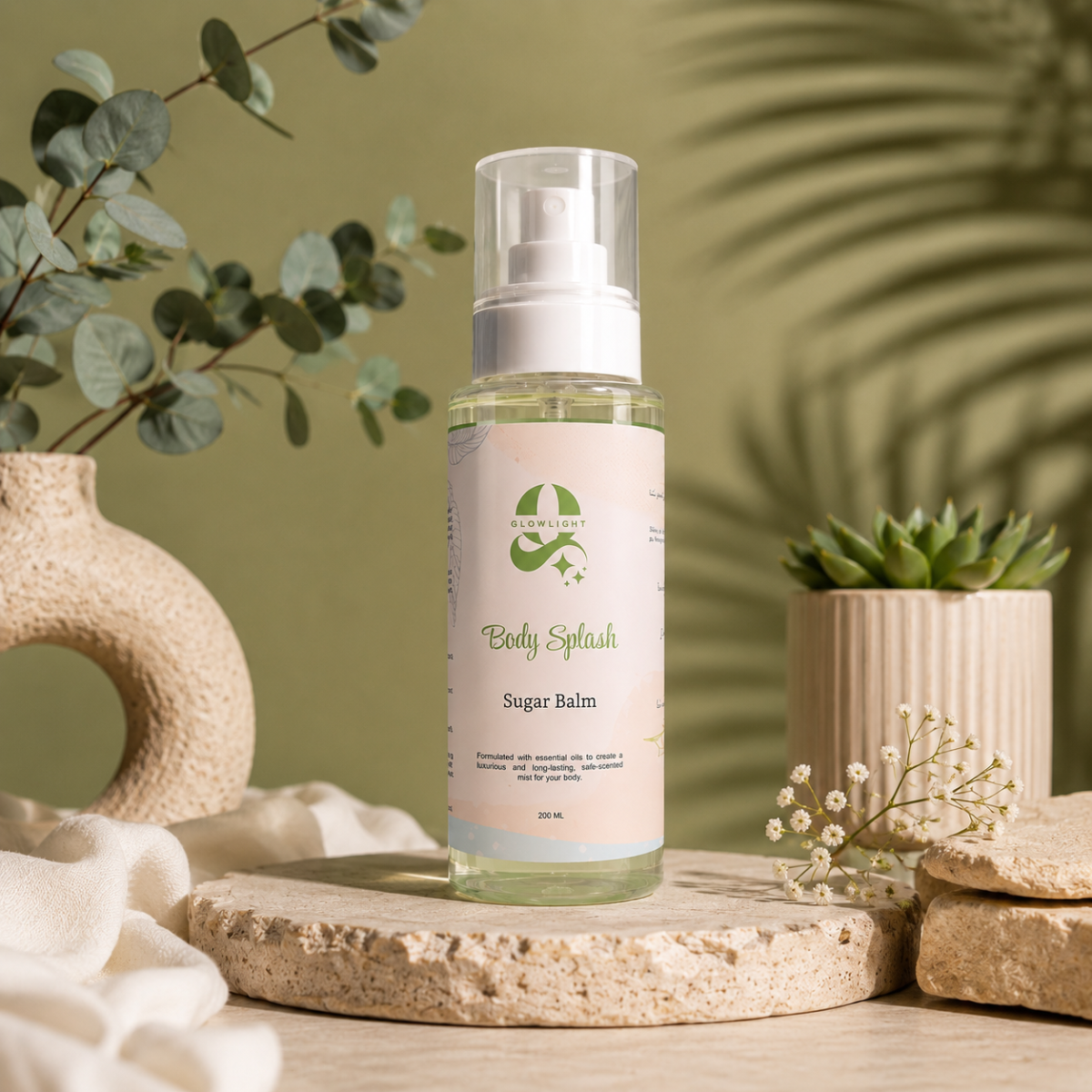 بودي سبلاش برائحة Sugar Balm – 200 مل