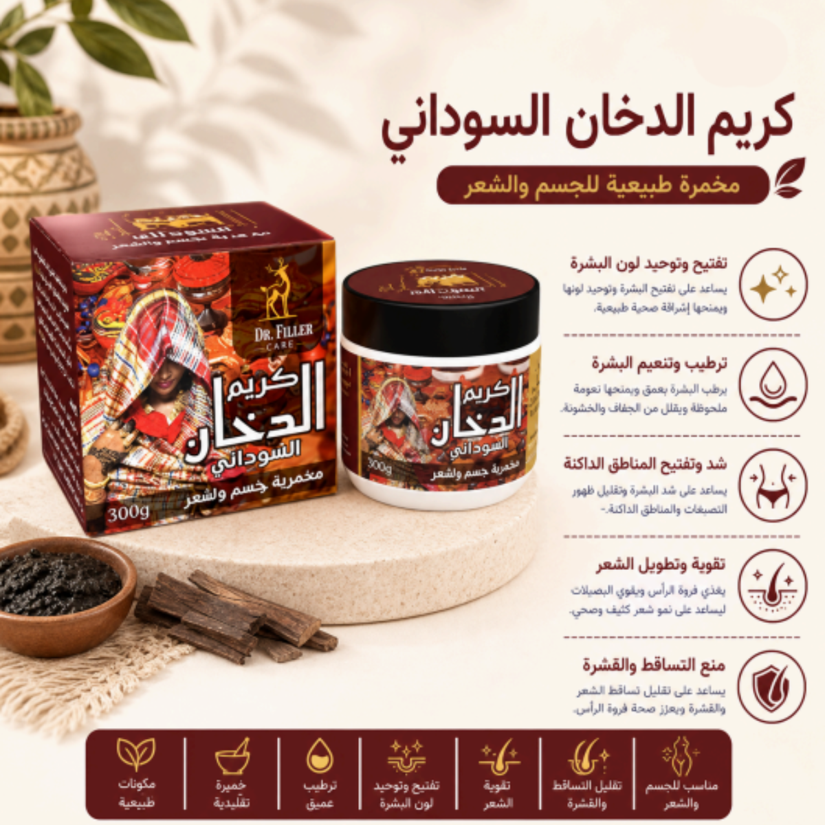 Sudanese Incense Cream